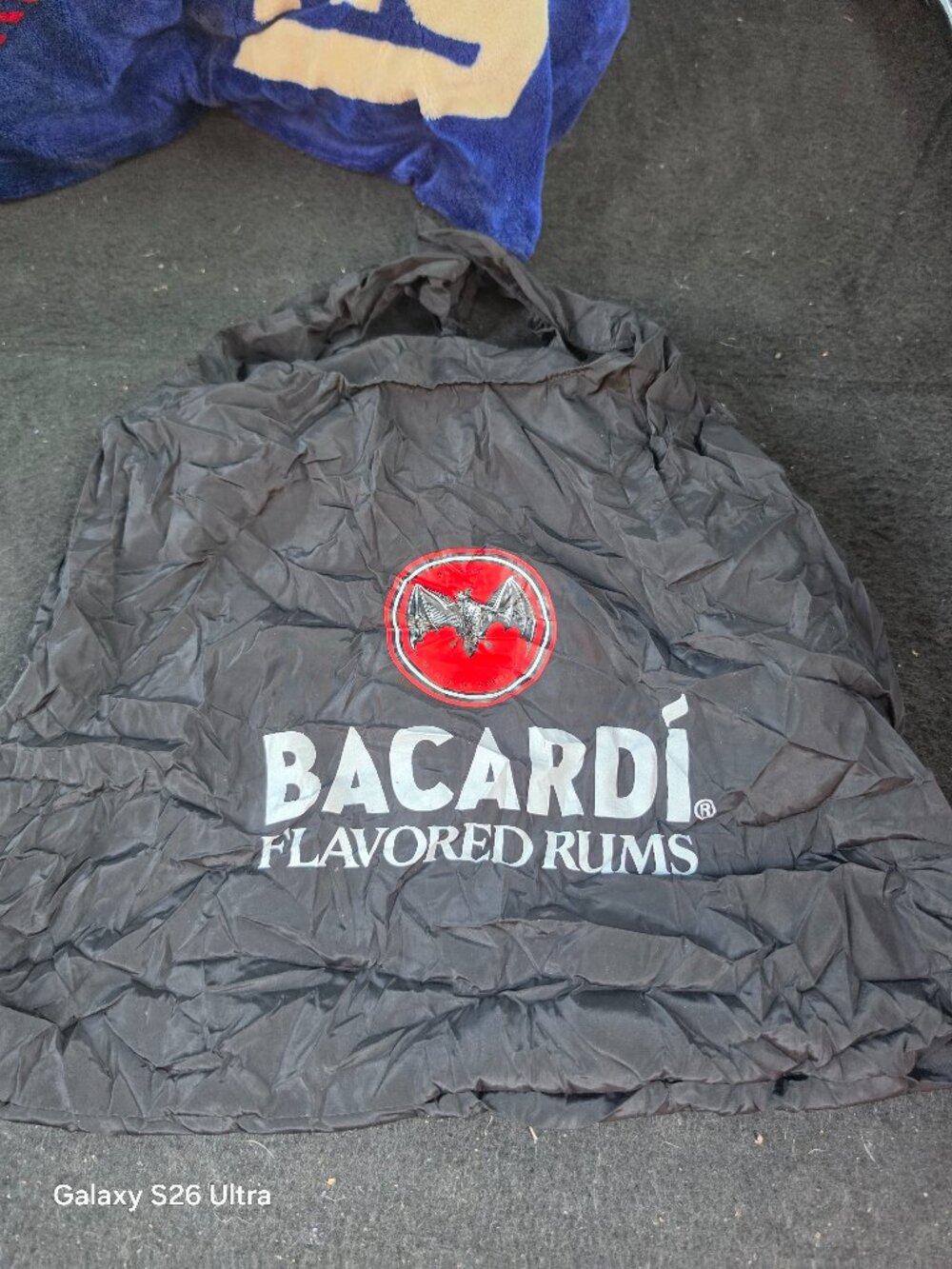 Bacardi Flavored Rum Black Grocery Bag